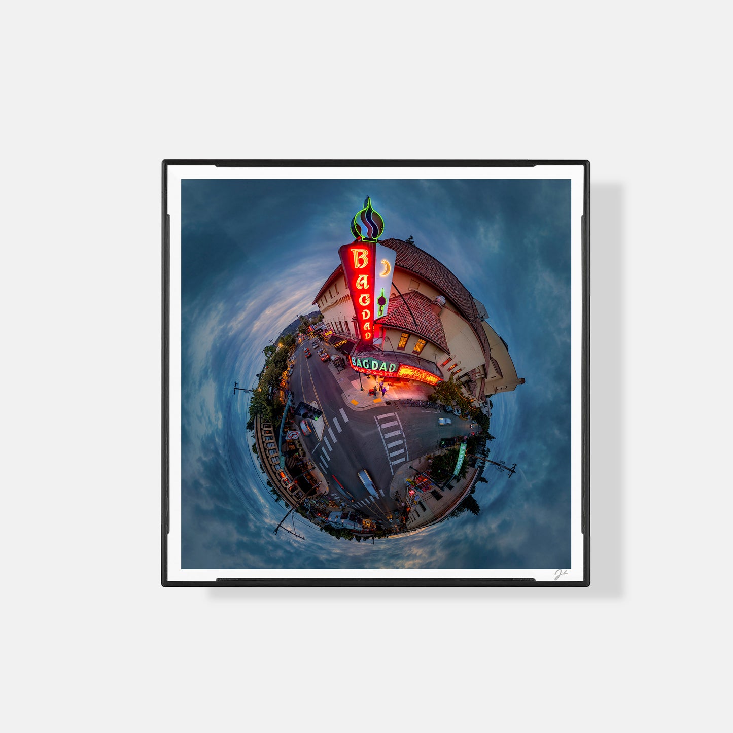 Bagdad Theatre (2025) - Magnetic Mini Framed Signed Print