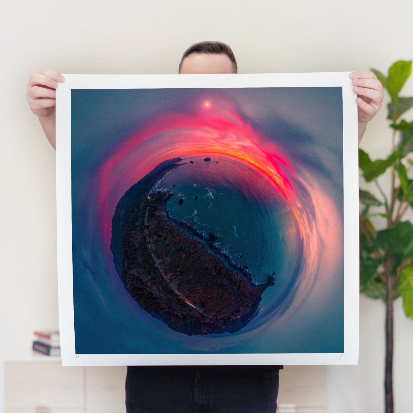 False Klamath Cove, Lost Coast Moonrise (2025) - Signed & Numbered Museum Grade Print