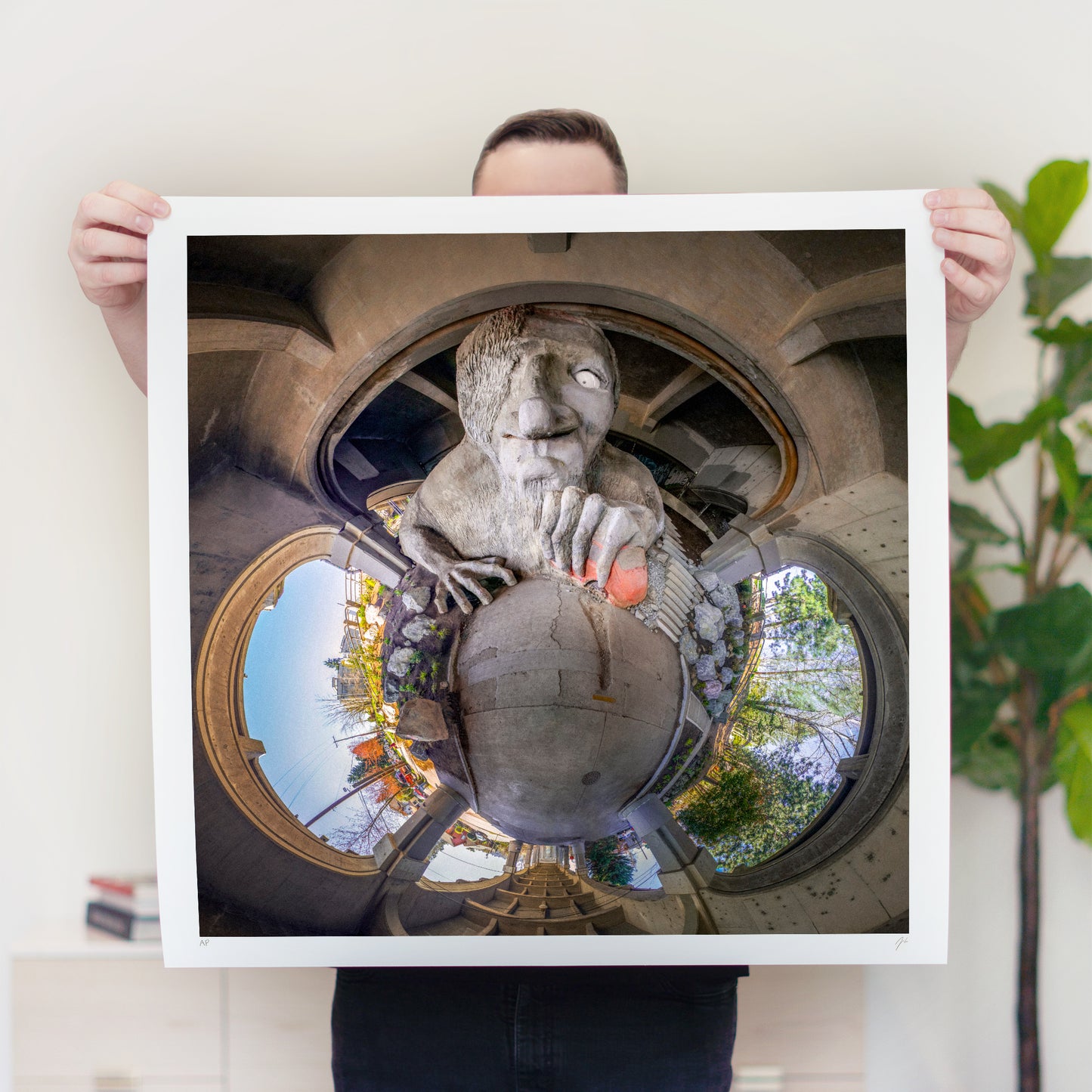 Fremont Troll (2024) - Signed & Numbered Museum Grade Print