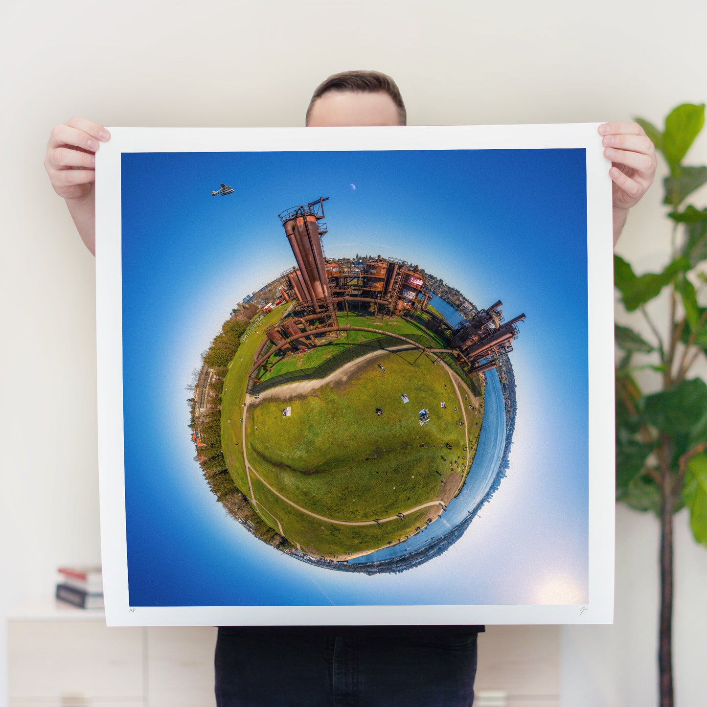 Gas Works Park (2024) - Signed & Numbered Museum Grade Print
