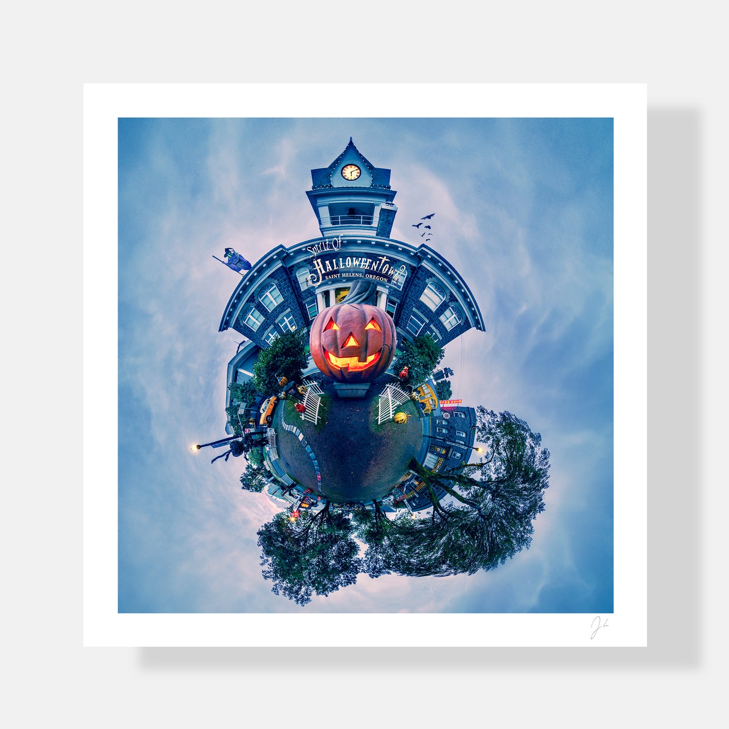 Halloween Town (2023) - Signed Print