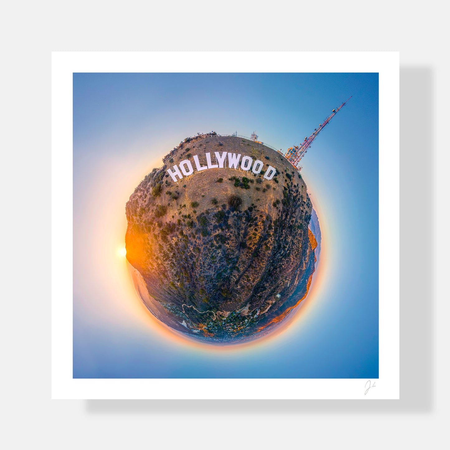 Hollywood Sign (2021) - Signed Print