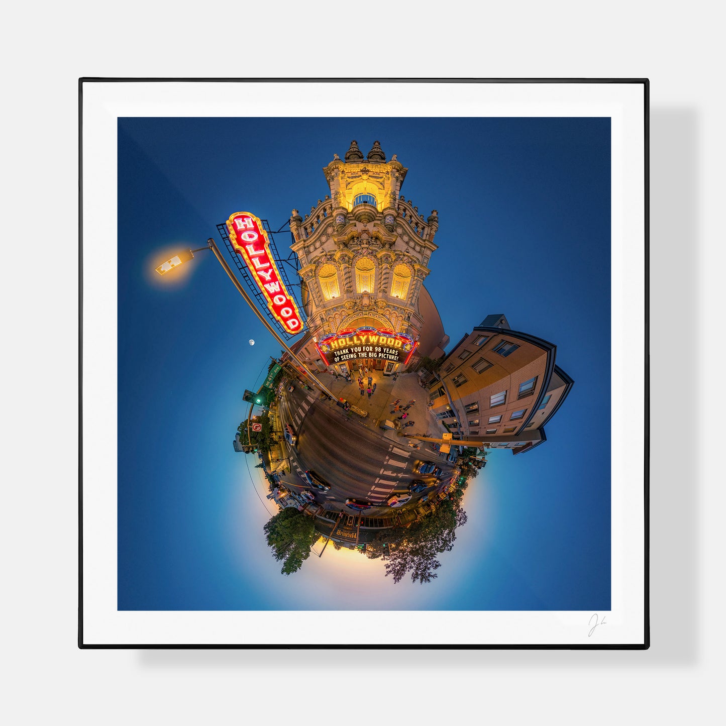 Hollywood Theatre (2024) - Signed Print