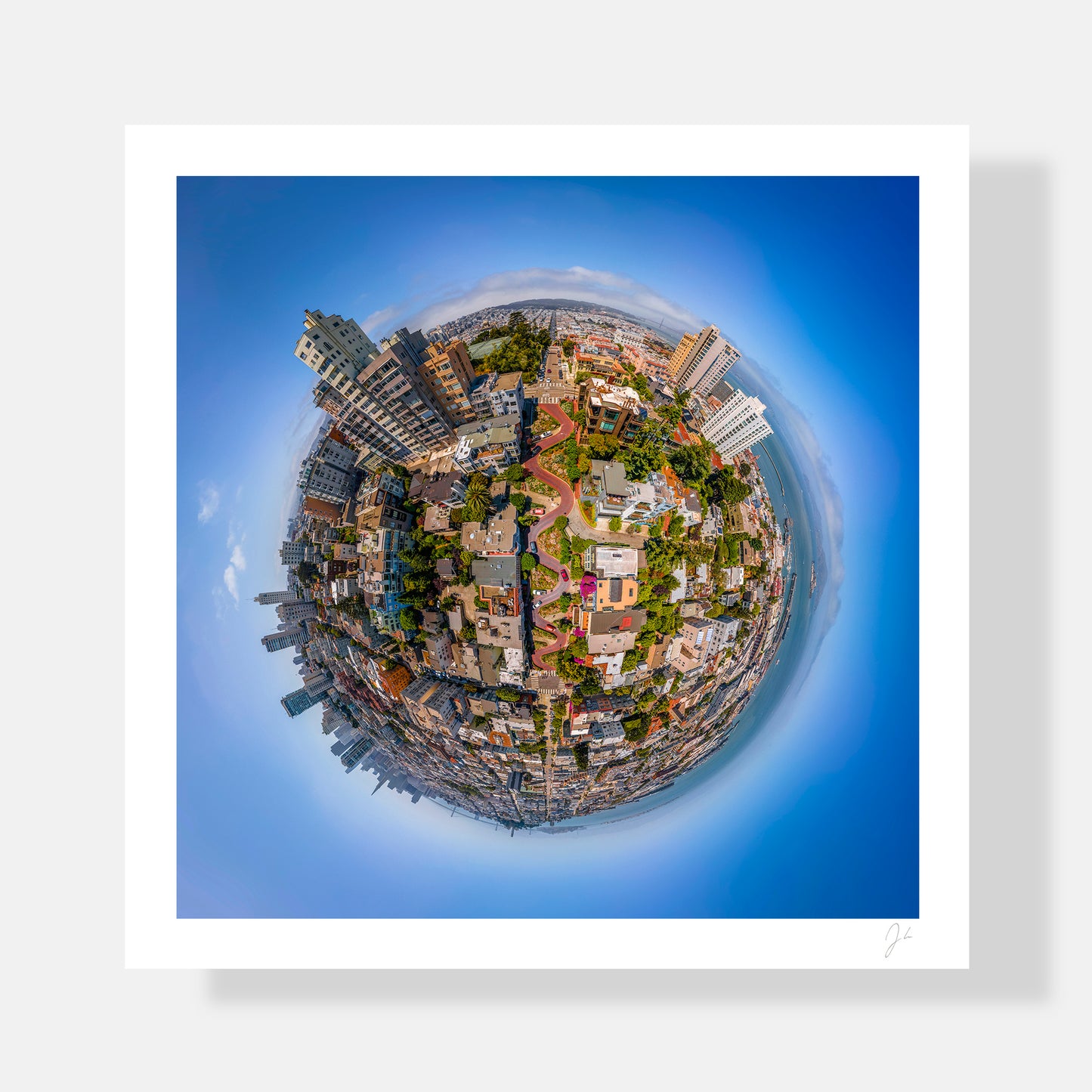 Lombard Street (2021) - Signed Print