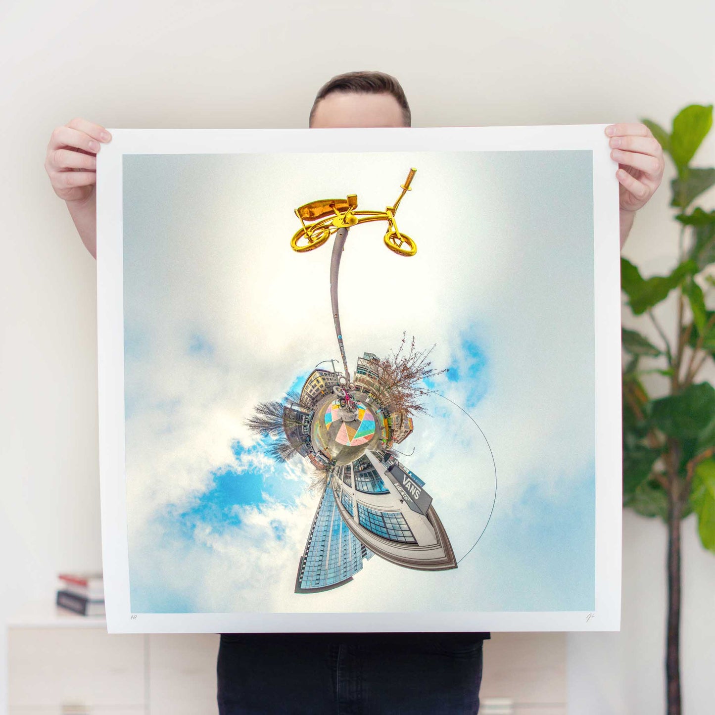 People's Bike Library of Portland (2024) - Signed & Numbered Museum Grade Print