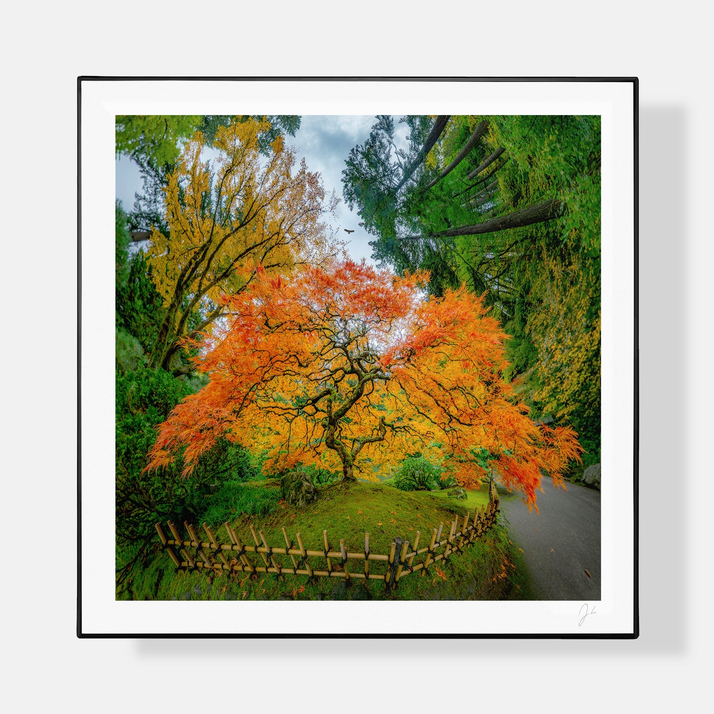 Portland Japanese Garden (2023) - Signed Print