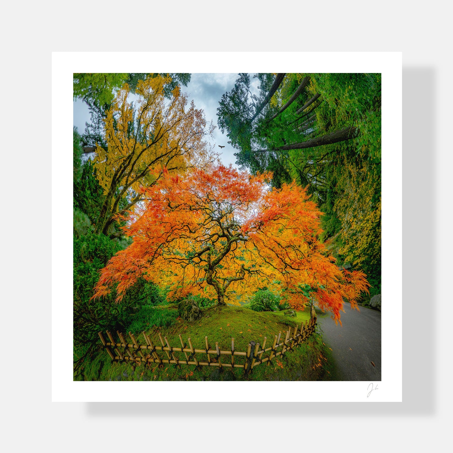 Portland Japanese Garden (2023) - Signed Print