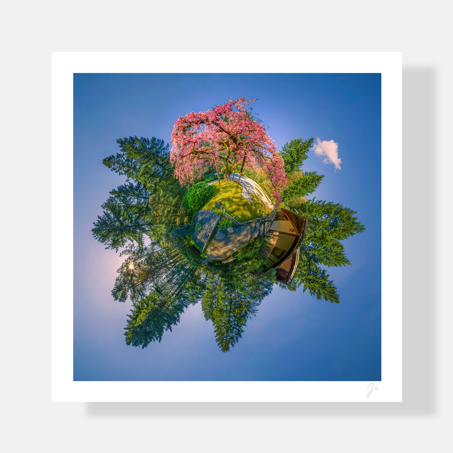 Portland Japanese Garden (2024) - Signed Print