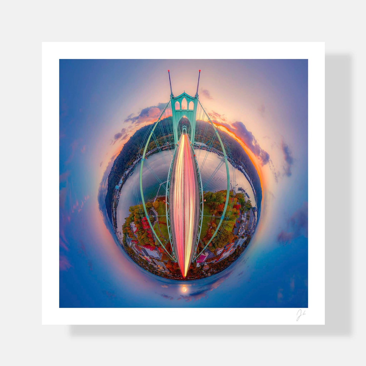 St. Johns Bridge (2024) - Signed Archival Print