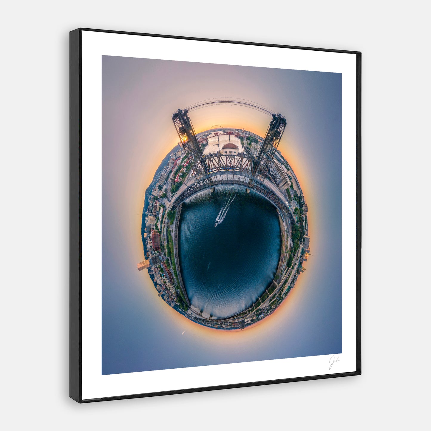 Steel Bridge (2021) - Signed Print