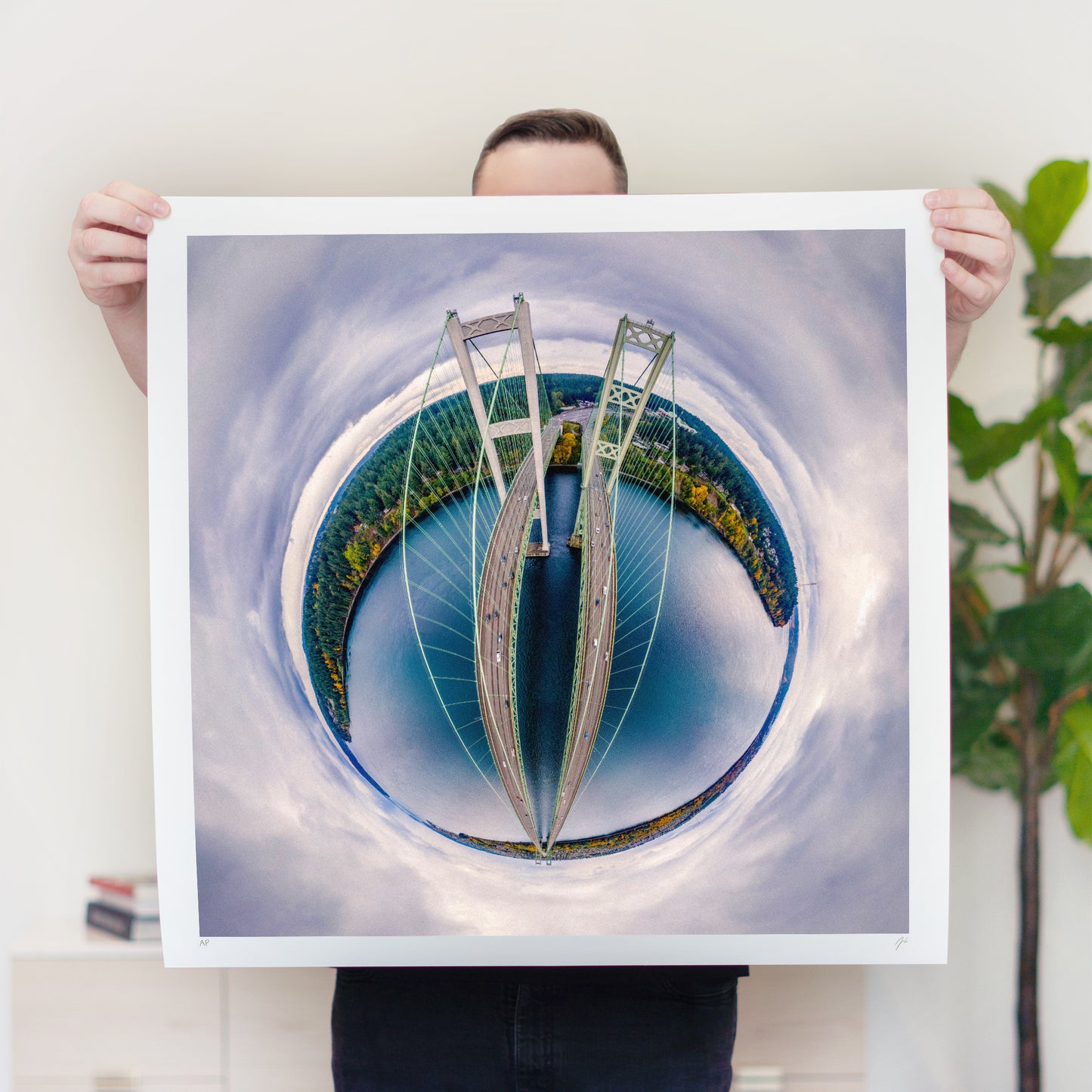 Tacoma Narrows Bridge (2023) - Signed & Numbered Museum Grade Print