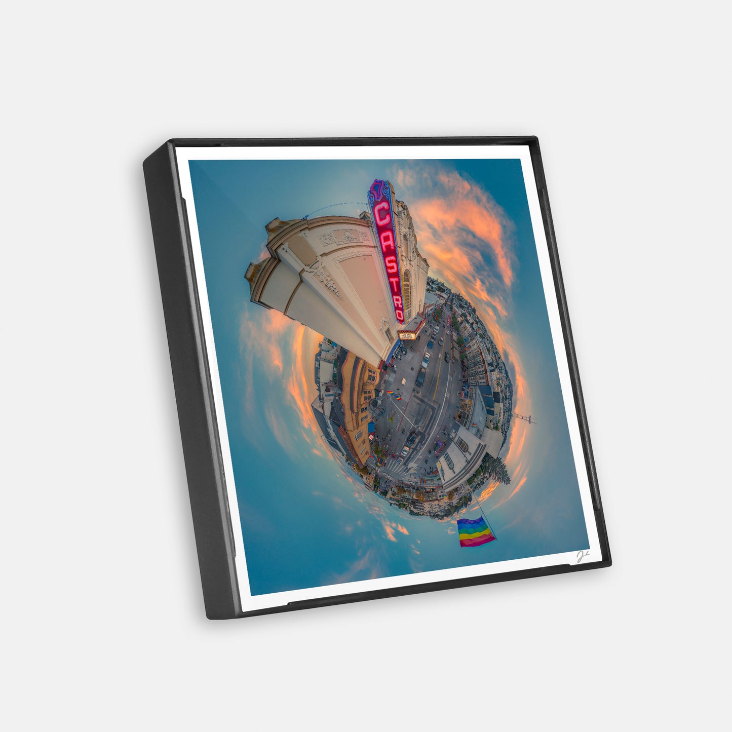 Castro Theatre (2025) - Magnetic Mini Framed Signed Print