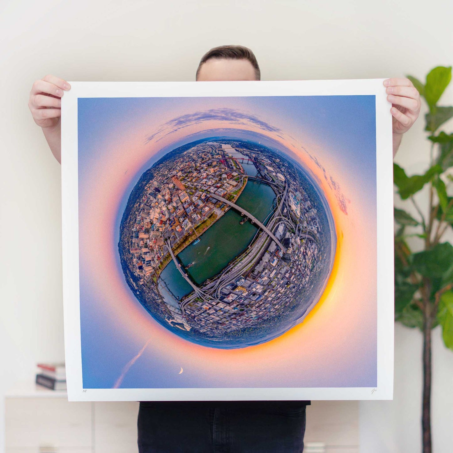 Willamette River Sunrise (2024) - Signed & Numbered Museum Grade Print