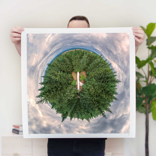 Airplane Home (2023) - Signed & Numbered Museum Grade Print