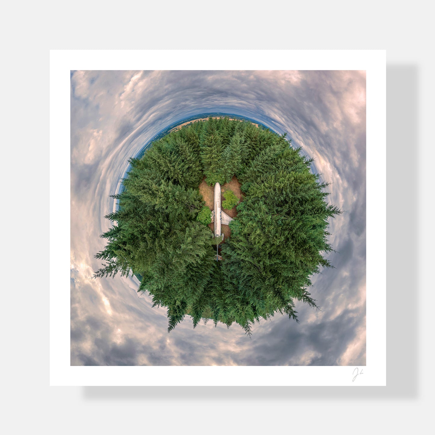 Airplane Home (2023) - Signed Print
