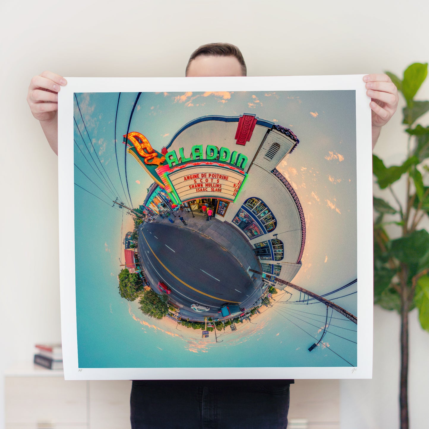 Aladdin Theater (2026) - Signed & Numbered Museum Grade Print