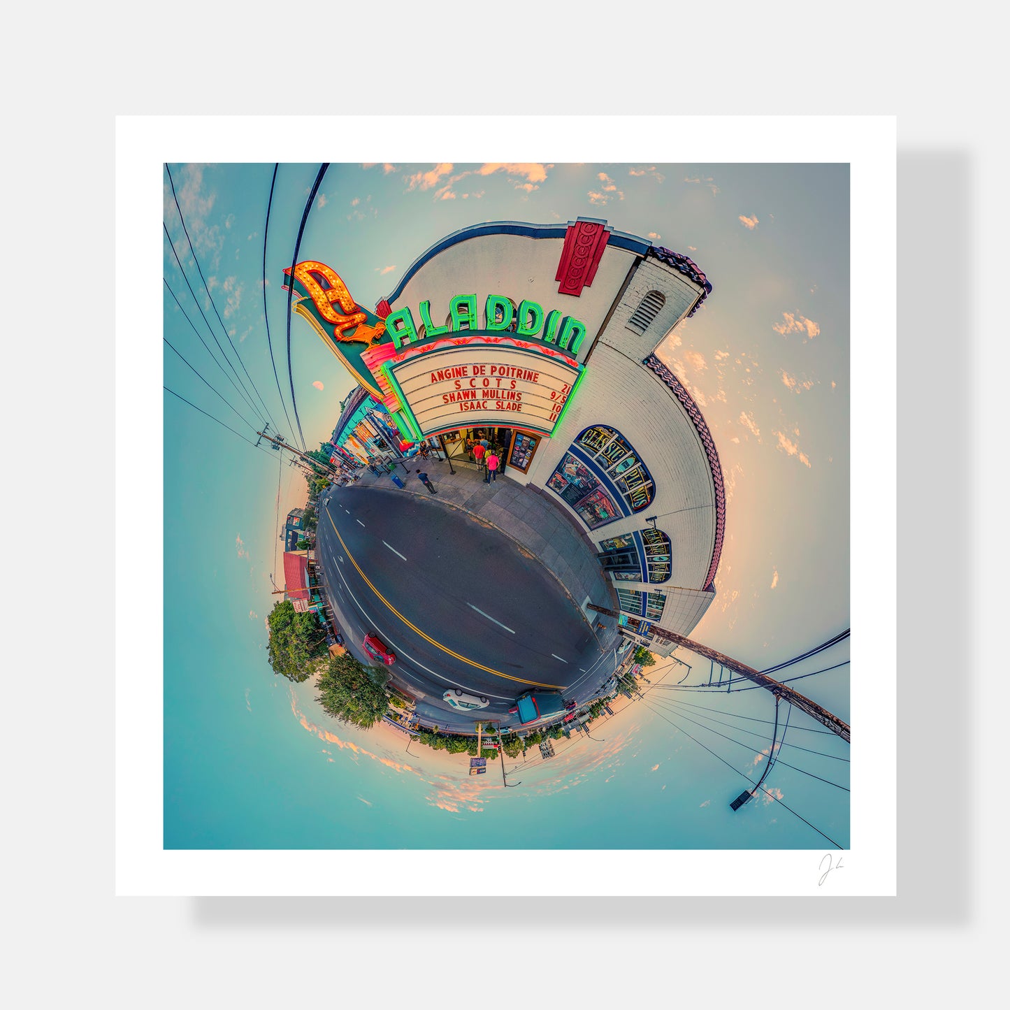 Aladdin Theater (2026) - Signed Print
