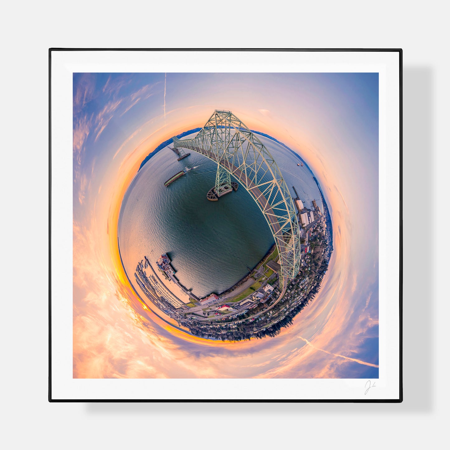 Astoria-Megler Bridge (2022) - Signed Print
