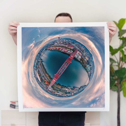 Broadway Bridge (2021) - Signed & Numbered Museum Grade Print