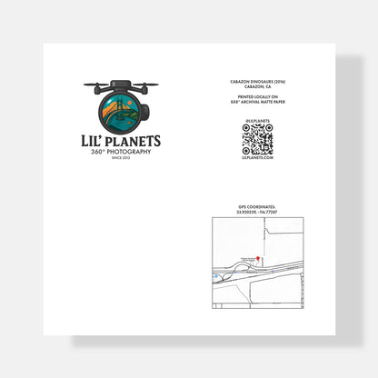 Cabazon Dinosaurs (2016) - Signed Print