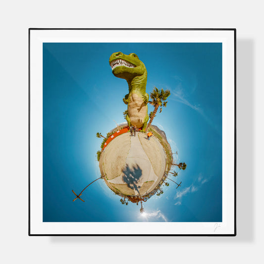 Cabazon Dinosaurs (2016) - Signed Print