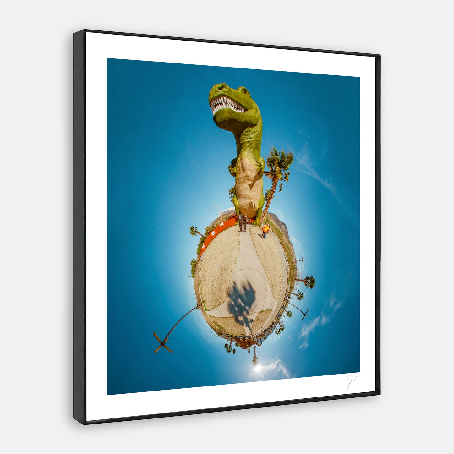 Cabazon Dinosaurs (2016) - Signed Print