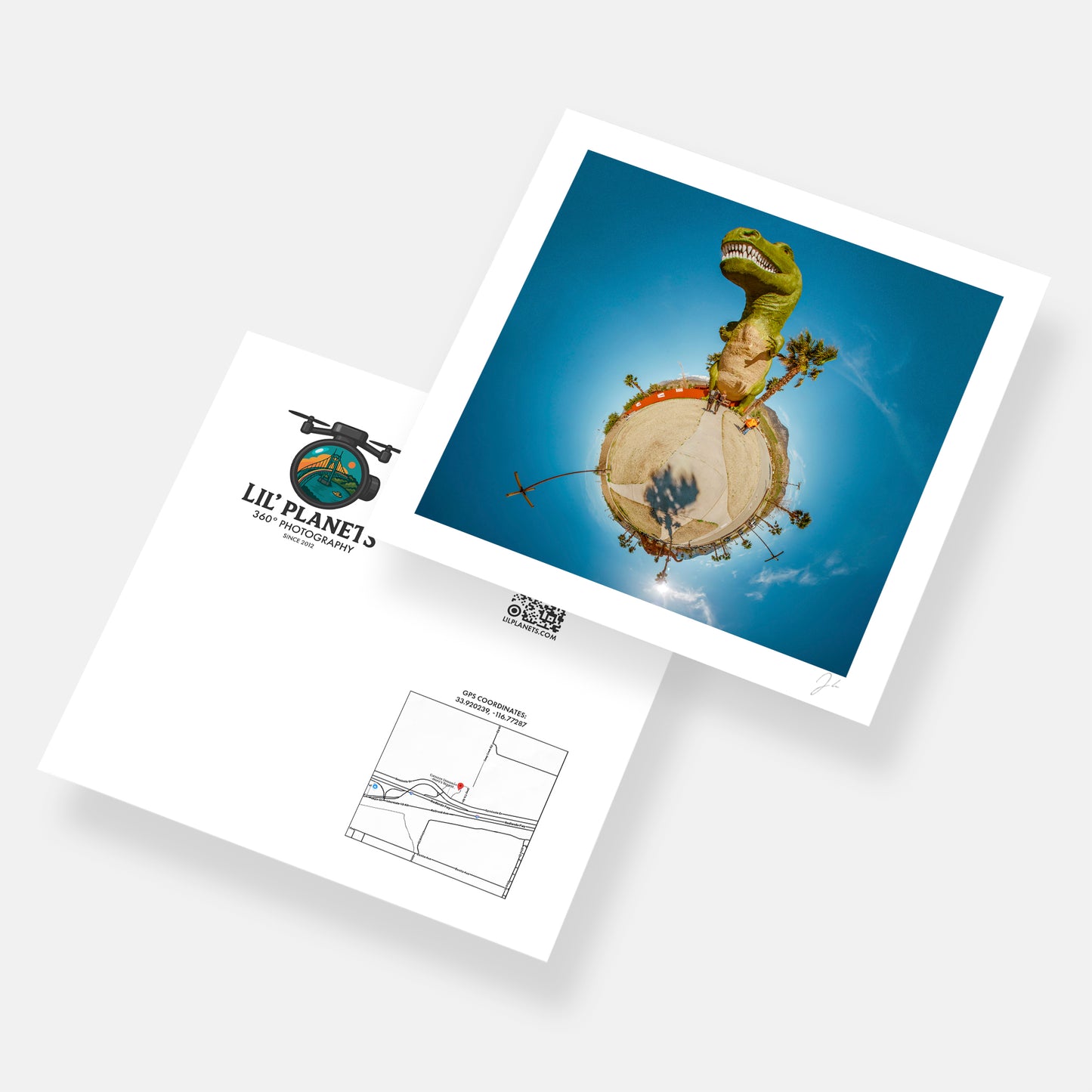 Cabazon Dinosaurs (2016) - Signed Print