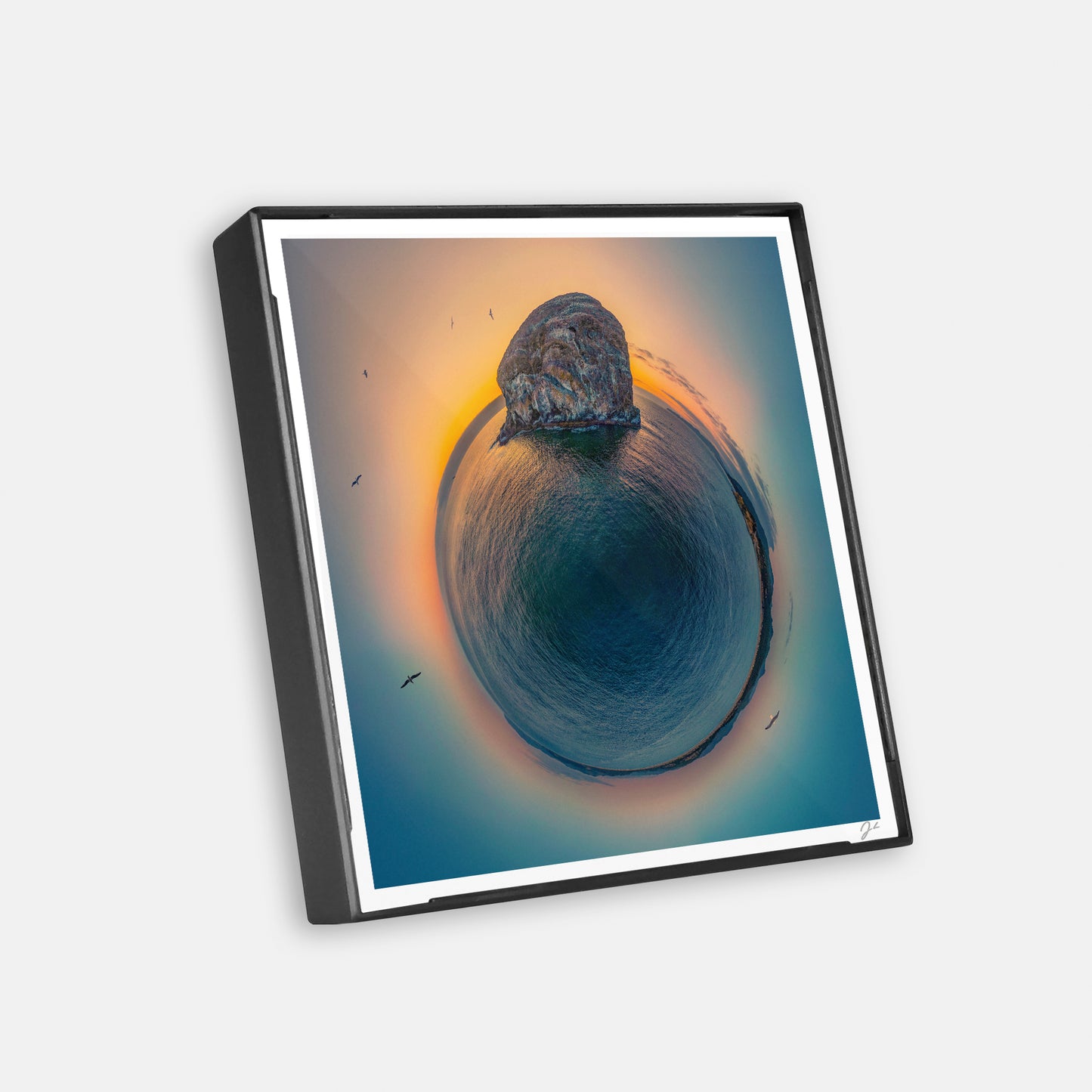 Chief Kiwanda Rock (2025) - Magnetic Mini Framed Signed Print