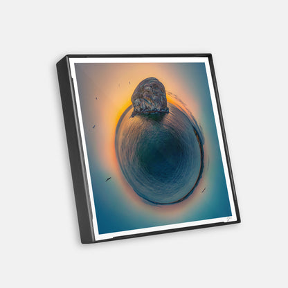 Chief Kiwanda Rock (2025) - Magnetic Mini Framed Signed Print