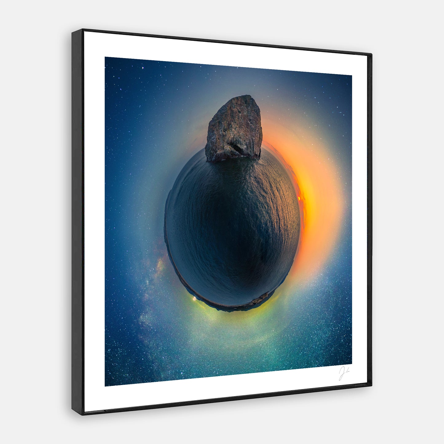 Chief Kiwanda Rock Milky Way, Sunset & Moonrise (2025) - Signed Print