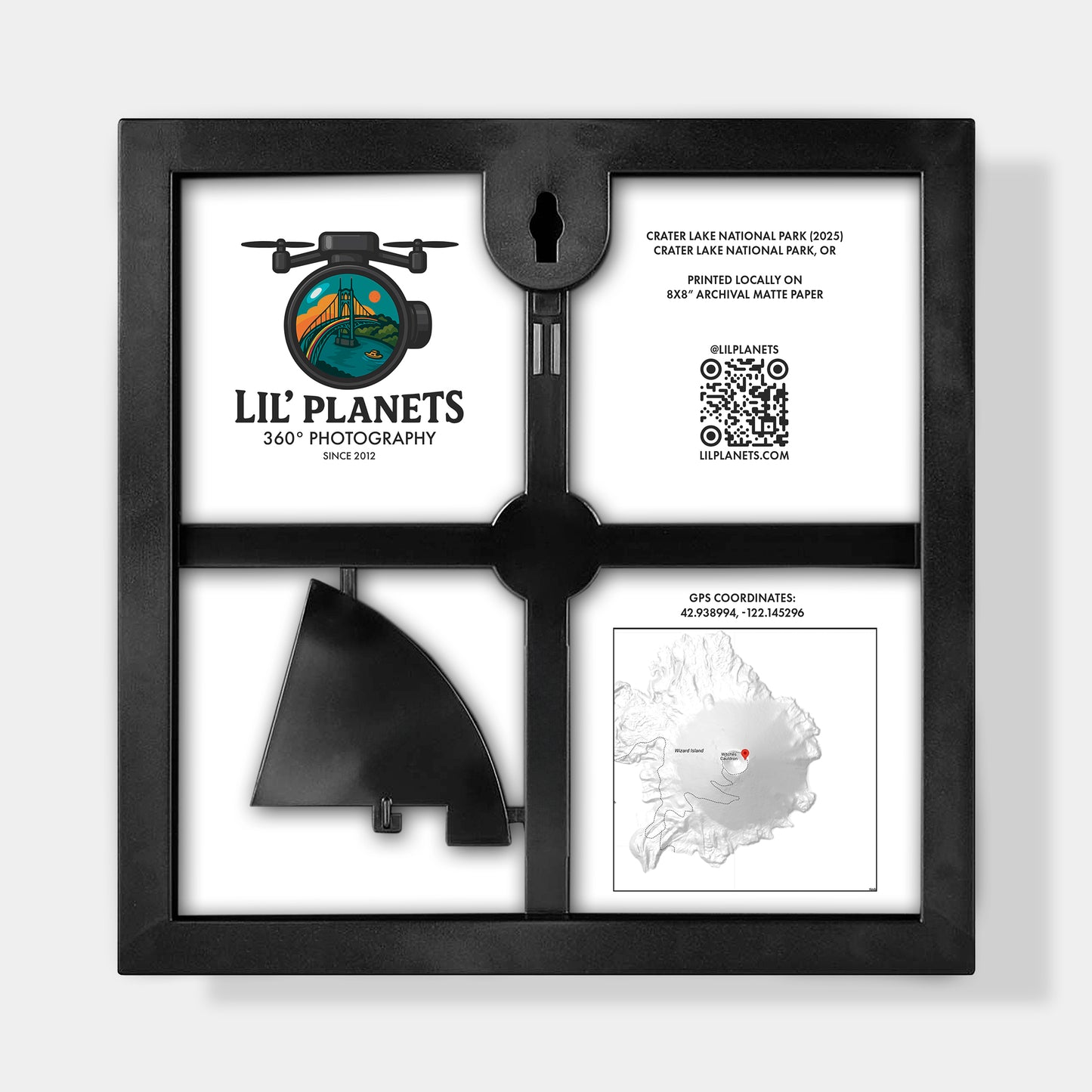 Wizards Island at Crater Lake (2025) - Signed Print