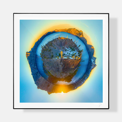 Wizards Island at Crater Lake (2025) - Signed Print