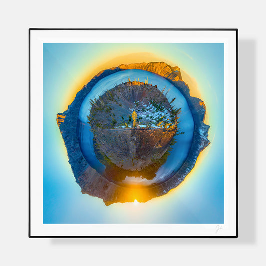 Wizards Island at Crater Lake (2025) - Signed Print