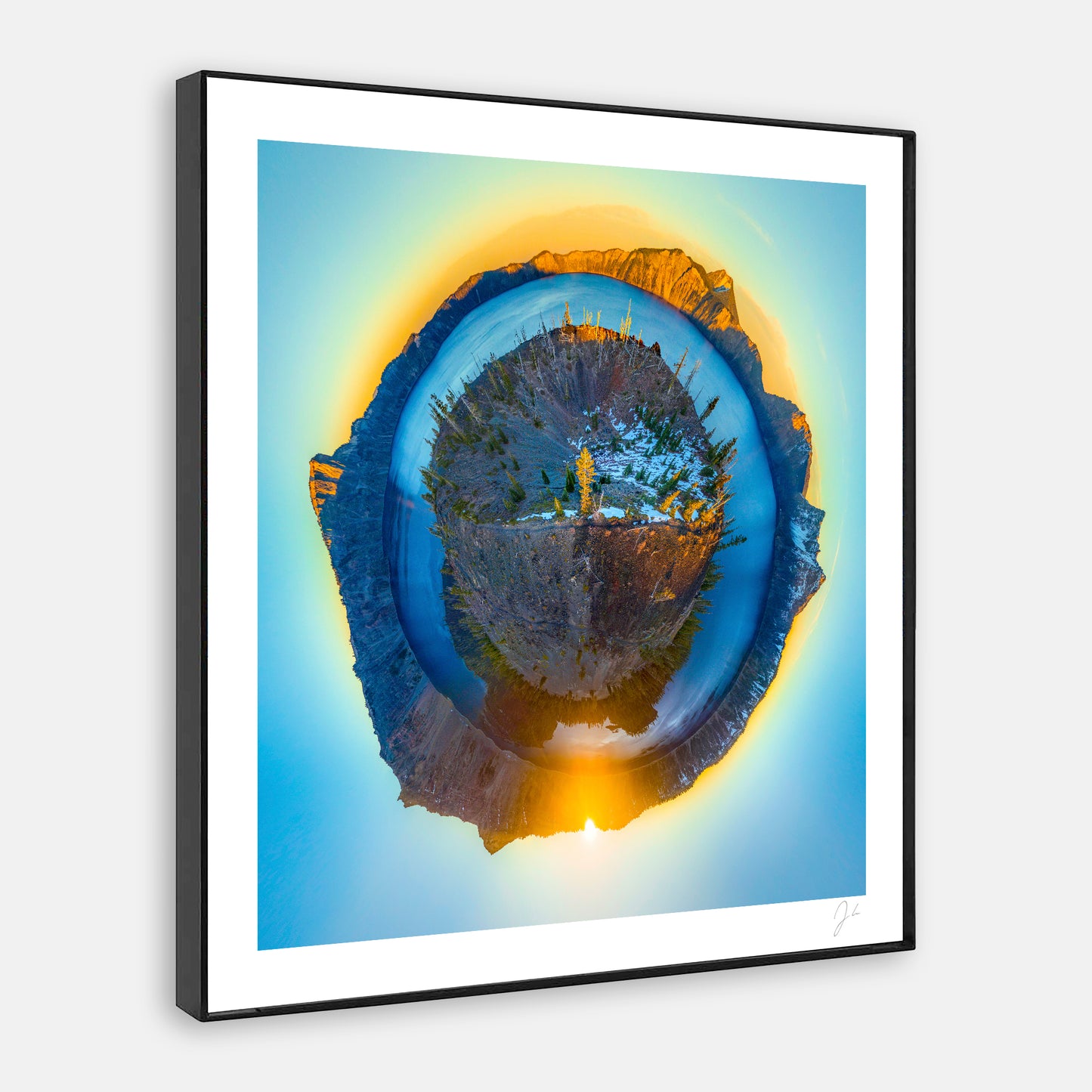 Wizards Island at Crater Lake (2025) - Signed Print