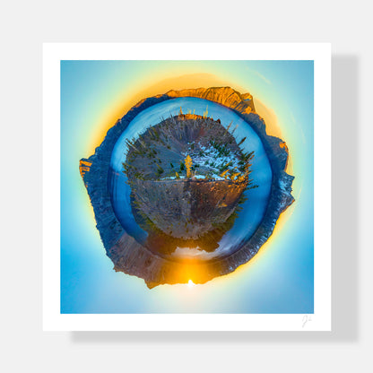 Wizards Island at Crater Lake (2025) - Signed Print
