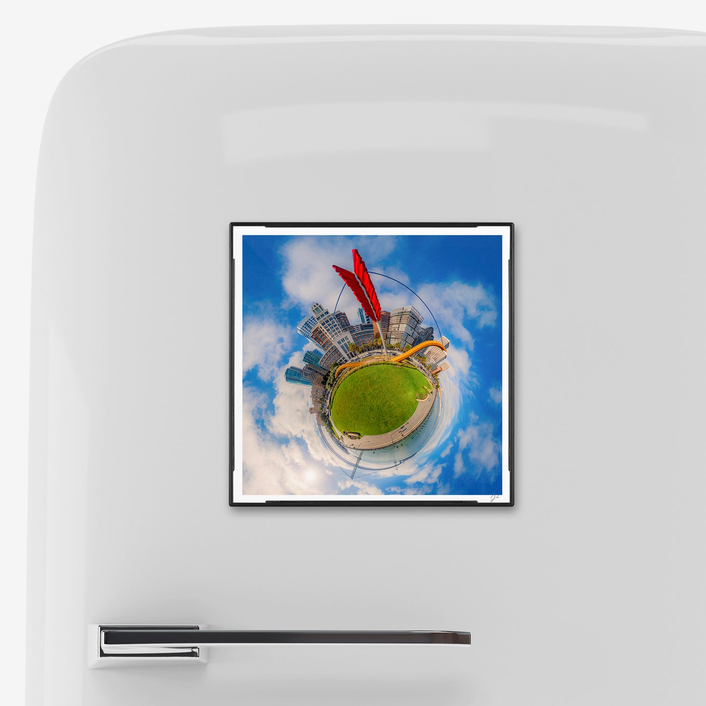 Cupid's Span (2025) - Magnetic Mini Framed Signed Print
