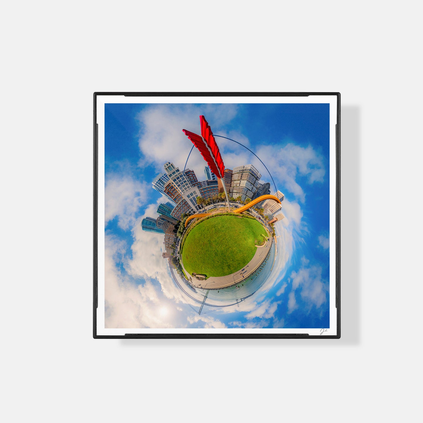 Cupid's Span (2025) - Magnetic Mini Framed Signed Print