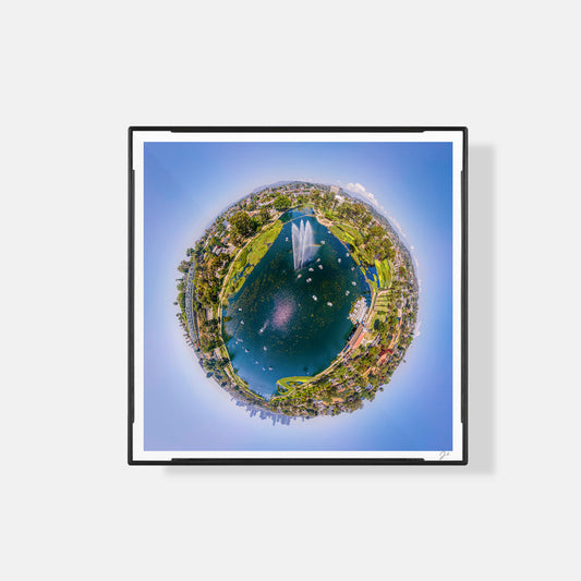 Echo Park (2021) - Magnetic Mini Framed Signed Print