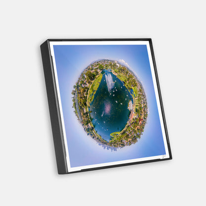 Echo Park (2021) - Magnetic Mini Framed Signed Print