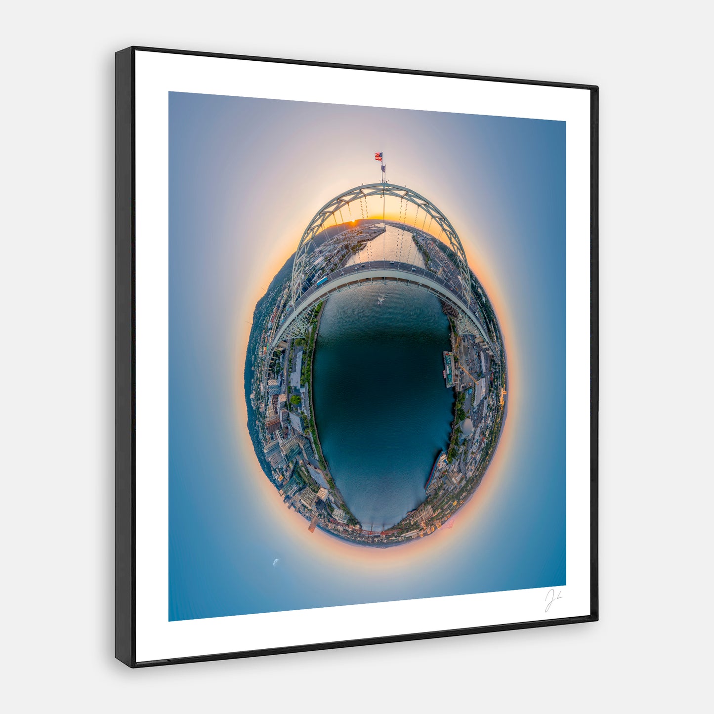 Fremont Bridge (2023) - Signed Print