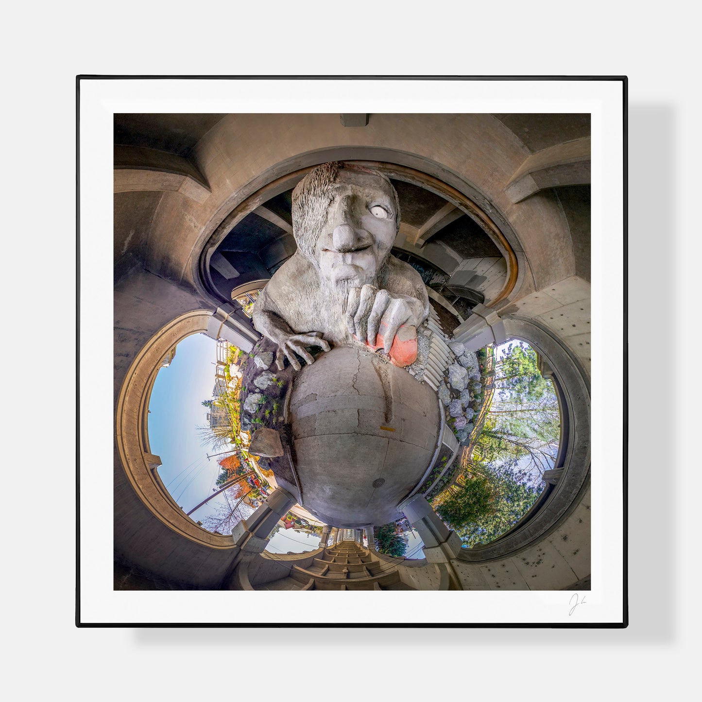 Fremont Troll (2024) - Signed Print