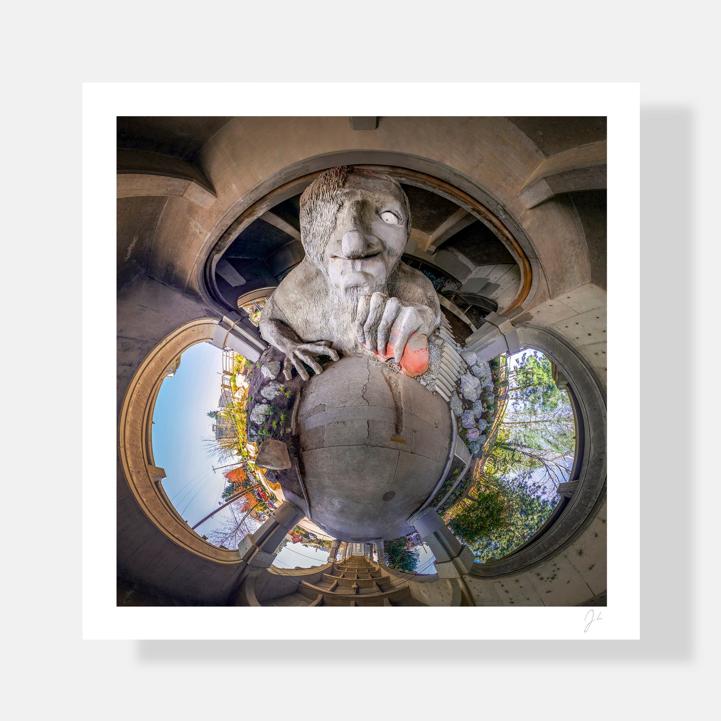 Fremont Troll (2024) - Signed Print