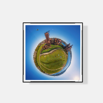 Gas Works Park (2024) - Magnetic Mini Framed Signed Print