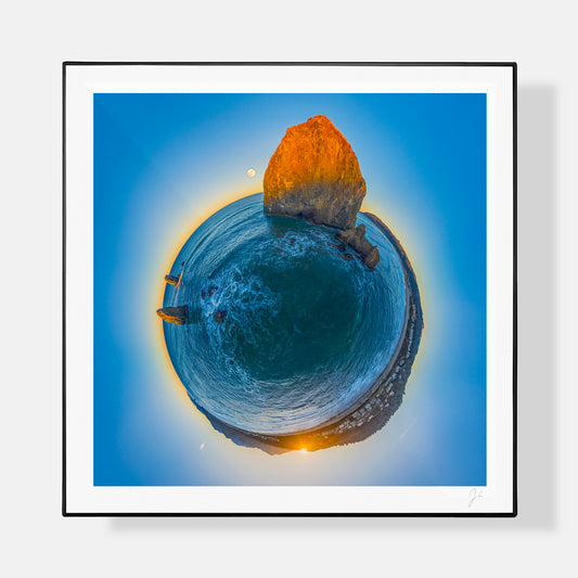 Haystack Rock Sunrise (2025) - Signed Print