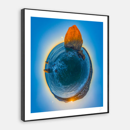 Haystack Rock Sunrise (2025) - Signed Print