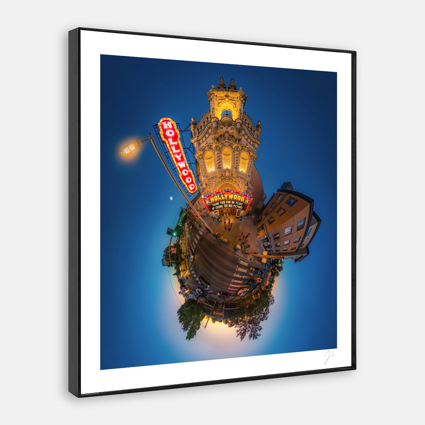 Hollywood Theatre (2024) - Signed Print