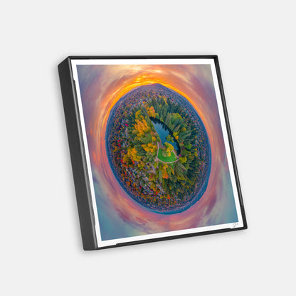 Laurelhurst Park (2025) - Magnetic Mini Framed Signed Print