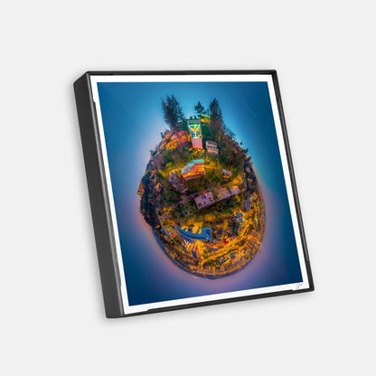 Martini Glass Sign (2025) - Magnetic Mini Framed Signed Print