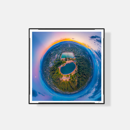 Mount Taber (2026) - Magnetic Mini Framed Signed Print