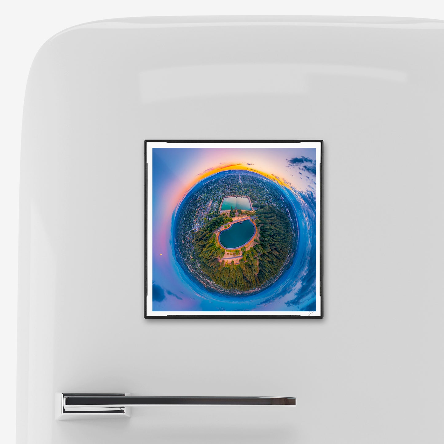 Mount Taber (2026) - Magnetic Mini Framed Signed Print